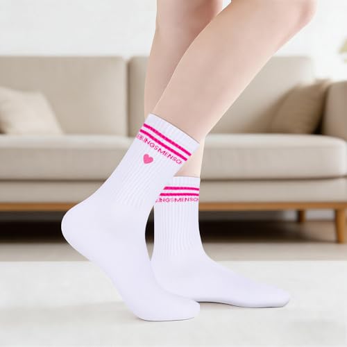 Yemmert Geschenke für Frauen Lieblingsmensch Geschenk Socken,Damen Baumwollsocken Herz Socken Geburtstagsgeschenk für Frauen Beste Freundin Geschenke
