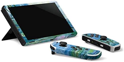 Skinit Decal Gaming Skin Compatible with Nintendo Switch OLED (2021) - Officially Licensed Waterlilies, 1916-19 by Monet Design image 2
