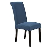 [Extensible et ajustement parfait] : matériau extensible, élastique et doux, peut s'adapter à votre chaise facilement et rapidement pour protéger votre chaise de la poussière. L'ourlet élastique peut parfaitement s'adapter et couvrir votre chaise.