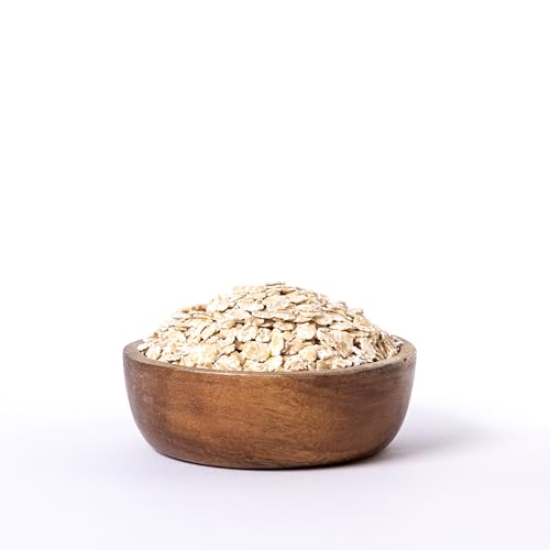 Trend Organic Barley Flakes-1kg-Nutrient-Rich Goodness, High in Protein & Fibre, and Essential Vitamins and Minerals, Certified Organic, Vegan, Non-GMO, No Additives No Preservatives, Raw