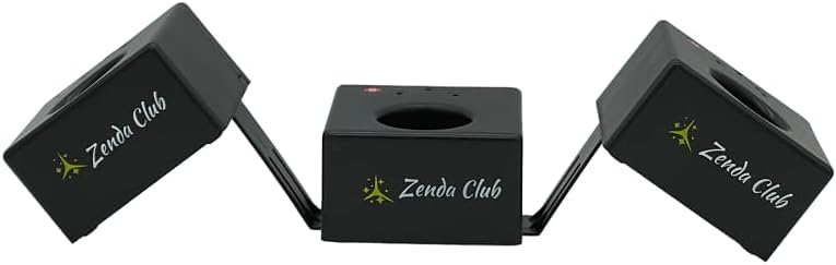 Zenda Club® Kit Trigger Inclinabili + Getto Di Scena Dorato 3m/60s – 4 Trigger + 5 Gettoni + 2 Telecomandi, Categoria F1 Per Matrimoni E Feste