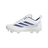 adidas Women's Adizero Instict TPU 2.0 Softball, White/Team Royal Blue/Team Royal Blue, 10