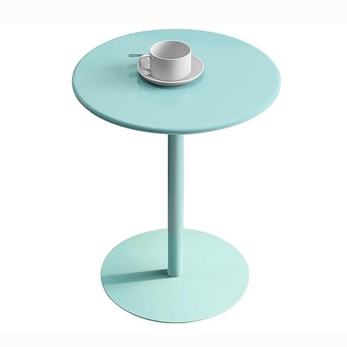 Petite table ronde en fer Couleur E robuste et stable 40x72cm