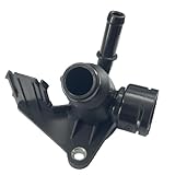 DEVMO Water Outlet Coolant Flange Compatible with 2009-2017 A4 Allroad A5 A6 Quattro Q5 2.0T