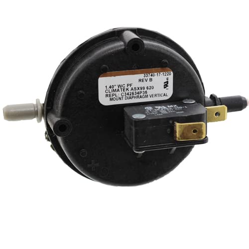 Furnace Vent Air Pressure Switch Fits Trane Part C342634P35 Amazon