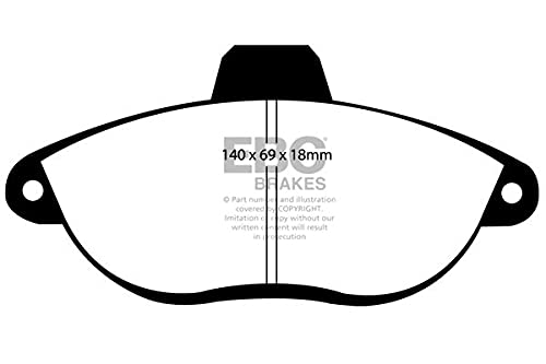 Ebc Brakes Dp1053 Blackstuff Pastiglie Freno