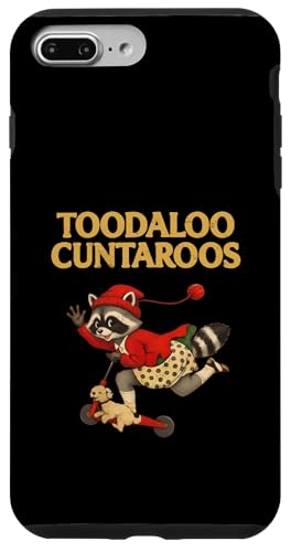 Toodaloo Cuntaroos Funny Sarcastic Retro Humor Raccoon Meme �X�}�z�P�[�X iPhone 7 Plus/8 Plus �p