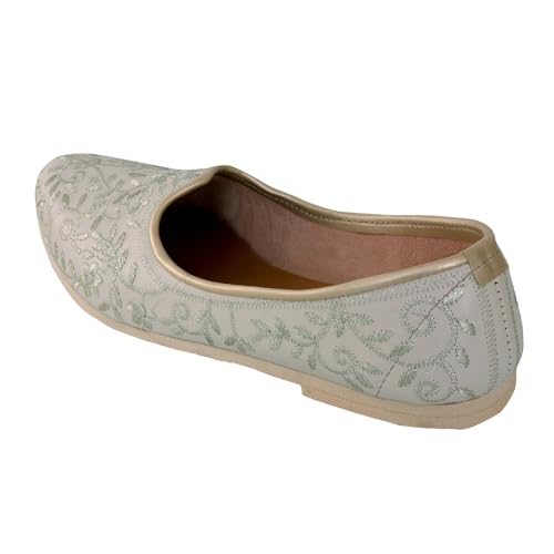 Image of CatBird Handcrafted Men's Ethnic Jutti - Traditional Indian Mojari for Casual wear,Weddings & Festivals