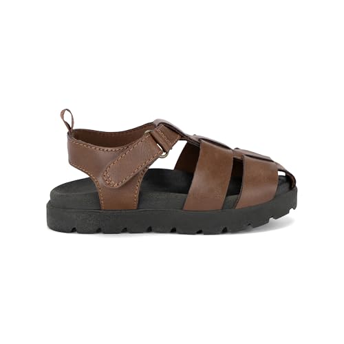 OshKosh B'Gosh Ivan marron baskets basses garçon taille 26 EU - 6