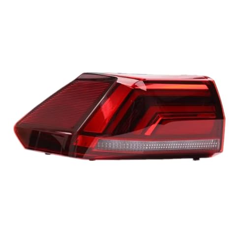 IFKAEUMS Auto Rear Tail Light | Compatible With Volkswagen VW BORA 2019 2020 2021 Warning Brake Reverse Signal Lamp Taillight Assembly(Outside left)