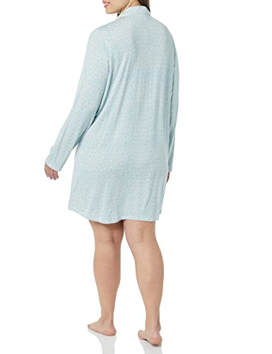 Image of Amazon Essentials Women's Piped Nightshirt (Available in Plus Size)