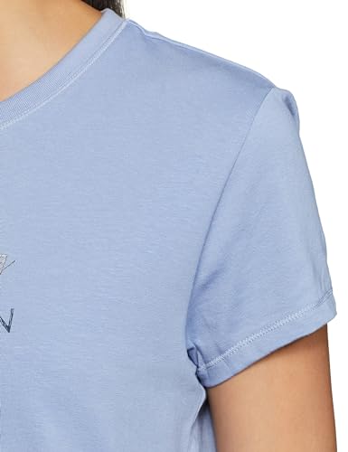 Image of Enamor Short Sleeve Crew Neck Regular Length Basic Crew T-Shirt - Slim Fit, Soft and Breathable Stretch Cotton - E147