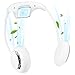 Nackenventilator Tragbarer Ventilator Mini USB Aufladbar Neck Fan, 3 Stufen 48000mAh Einstellbarer Ventilatoren Handfrei Halsventilator für Zuhause, Büro und Freien