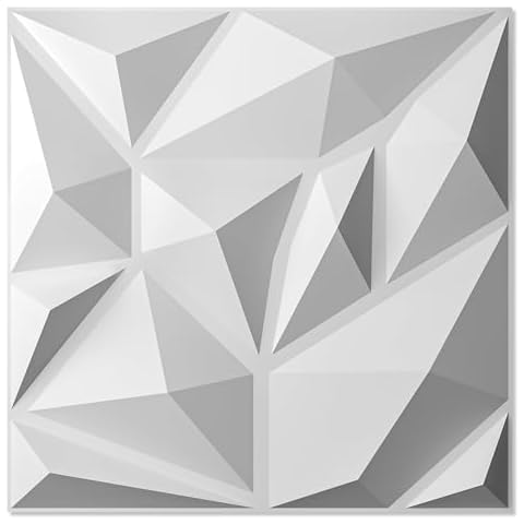 Art3d 20 Pack PVC Wall Panels Cover