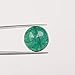 AAA+ Zambian Green Emerald Round Cut 9.60 ct Faceted Gemstone for Jewelry Making, Emerald Gemstone Beads, Loose Gemstone
