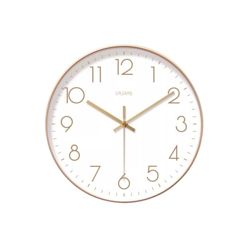 Horloge de quartz silencieuse sans tic-tac XJBTBA grand cadran pour mur