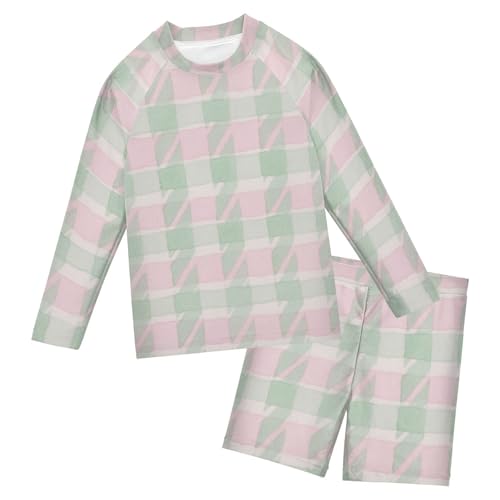 Conjunto de camiseta de protección UV infantil para vacaciones en la playa y piscina