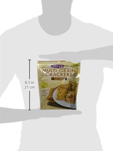 Crunchmaster Multi-Grain Crackers, Sea Salt, 4.5 Ounce (Pack Of 6) #TOP2