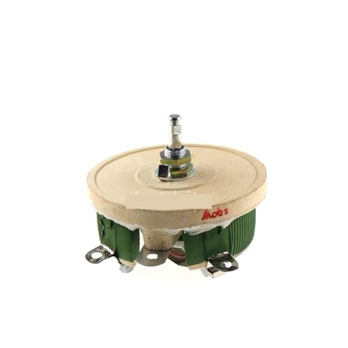Rhéostat en céramique résistance réglable 100W BC1 disque enroulé fil rotatif coulissant 1R