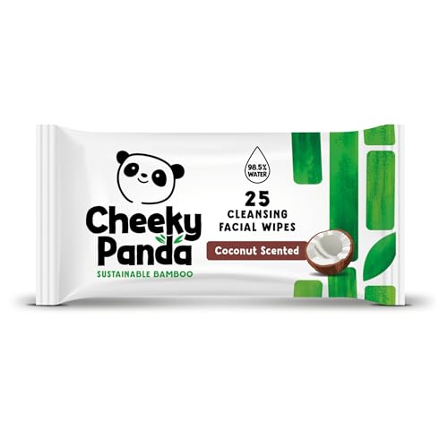 The Cheeky Panda Toallitas quitamaquillaje facial de bambú |...