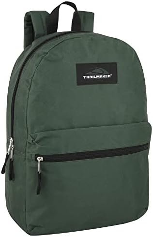 Trailmaker Classic 17 Inch Backpack with Adjustable Padded Shoulder Straps