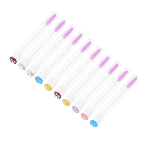 TOVINANNA Makeup Tool Eyelash Extension Kit 10pcs Mascara Tube Wand for Comb Random Color