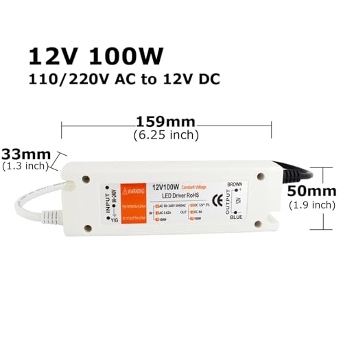 Transformateur LED 12V 48W pour éclairage de cuisine et dressing moderne - 7