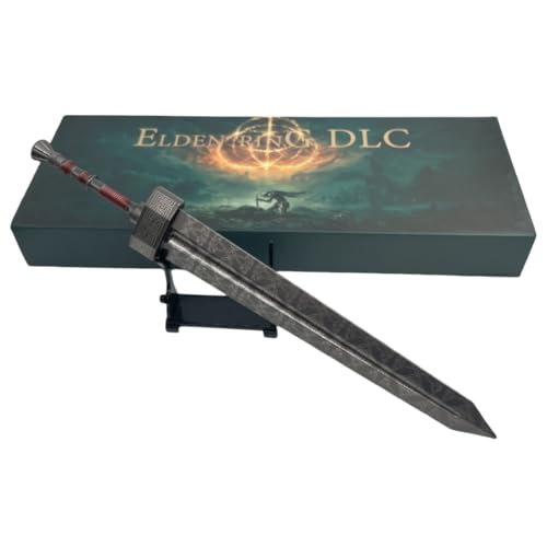 Superbuybox Game Elden Ring 12''Colossal Sword Greatsword Martial Arts Knife Action Figures Game Collection Keychain Gift Desk Decoration Giftbox