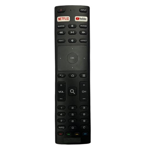 Image of Upix Compatible Blaupunkt Smart TV LCD /LED Remote No. 923 | No Voice | Netflix & YouTube Buttons | Exact Match Required
