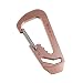 MecArmy EH3 Titanium/Copper Anti-Lost EDC Keychain Carabiner, Multitool Ultralight Carabiner Keychain + Pry Bar + 3 Sizes Hex Wrenches + Bottle Opener (Copper)