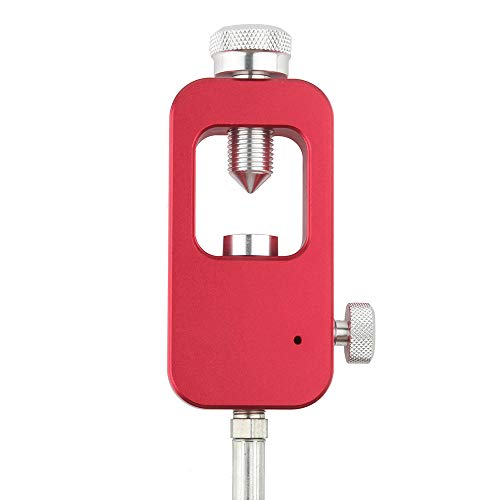 Hpdmc 4500Psi Yolk Fill Station For Hpa Tanks - High Pressure Gauge - Aluminum Alloy Refill Adapter - 36In Teflon Hose - Din Valve For Pcp Paintball Tank Charging System (Red) #TOP5