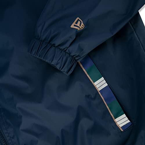 Jaqueta New Era Corta Vento Windbreaker Modern Classic Azul Marinho