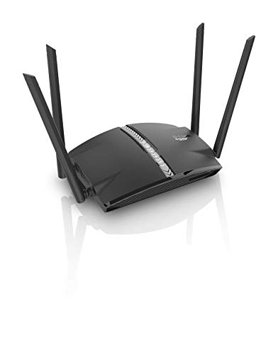 Roteador Wireless EXO McAfee AC 1300Mbps com sistema MESH e comandos de voz Google/Alexa + FOTA