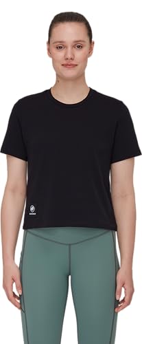 Camiseta Mammut Massone para mujer con parche de corte corto 2