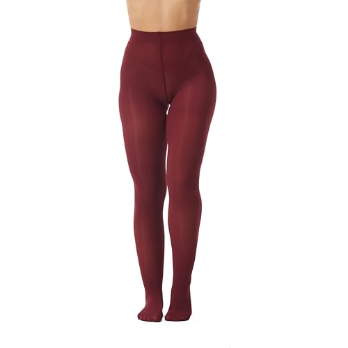 Image of Frola Semi Opaque Tights for Women 40 Denier Matte Solid Color Pantyhose Soft Stockings Nylons Under Dress