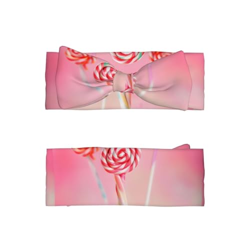Colorful lollipop Baby Bow Headband. Comfortable baby headband, suitable for daily wear and photo props.2