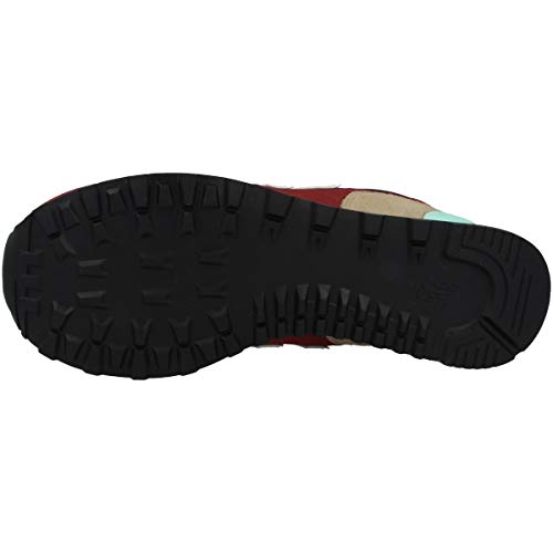 Image of New Balance Kids 574 New-b V2 Familiar Ground Hook and Loop Sneaker