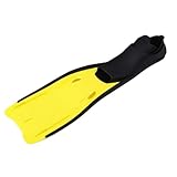 Snorkeling Fins Swim Fins Traveling Comfortable Full Feet Pocket Diving Fins Flippers for Juniors Beginners Diving Equipment, S
