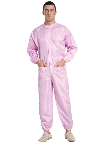 Miutii Combinaison de Travail pour Homme - Vêtement de Protection Intégrale Antistatique avec Fermeture Éclair - Industriel