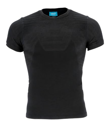 T-shirt trekking homme UYN Terracross self layer technique noir