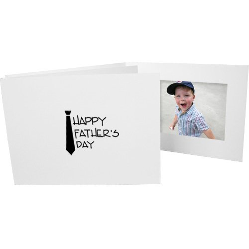Fathers Day 4x6 Cardboard Event Photo Folders Horizontal (50 Folders)