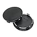LAFFOONPARTS 4Pcs 83MM ABS Black Car Wheel Center Caps for Cadillac Escalade 2015-2021, Chevrolet Avalanche 1500 2008-2013, GMC Canyon 2004-2021