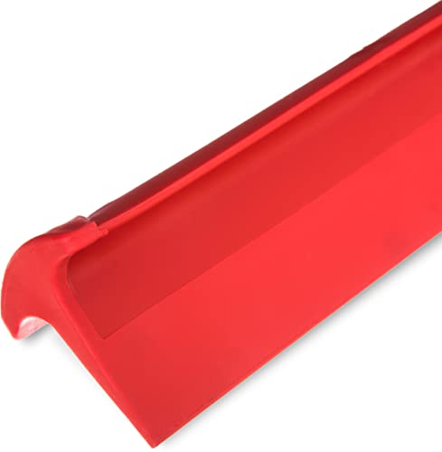 Image of SPARTA 3656705 Plastic Floor Squeegee, Shower Squeegee, Heavy Duty Squeegee With Rubber Blade For Windows, Glass, Shower Doors, Floors, Windshields, 20 Inches, Red, (Pack of 6)