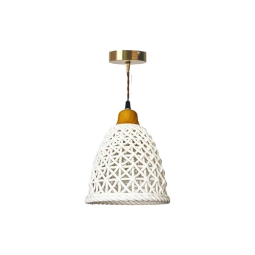Suspension LED céramique pour sublimer un éclairage de salon sombre ou de chambre rétro