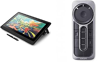 Wacom Cintiq 16 Drawing Tablet with Full HD 15.4-Inch Display Screen, 8192 Pressure Sensitive Pro Pen 2 Tilt Recognition, Compatible with Mac OS Windows and All Pens