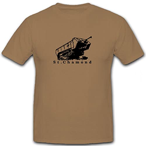 Char WW1 t-shirt Saint-Chamond Copytec 5621 idée cadeau originale pour historien