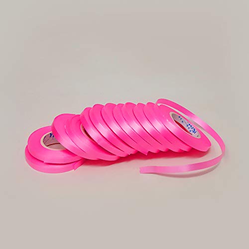 Image of AMFIN Curling Ribbons for Balloons - Pink (Pack 12)