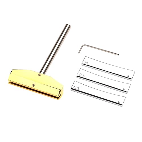 Presse à frettes pour guitare et basse avec clé de serrage