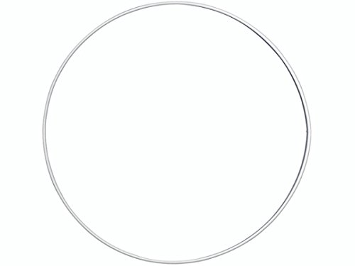 10 x Knorr prandell Drahtring 15cm weiß