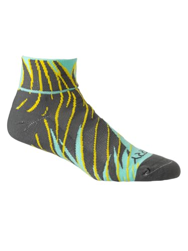 Image of Terry Cycling Air Stream Bike Socks for Women Sports Running & Cycling Mesh Ventilated Breathable Athletic Crew Ankle Sock
